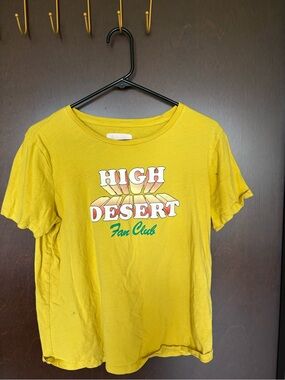 Ban.do High Desert Fan Club Yellow Graphic Tee